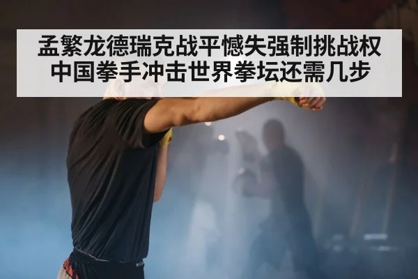 孟繁龙德瑞克战平憾失强制挑战权 中国拳手冲击世界拳坛还需几步